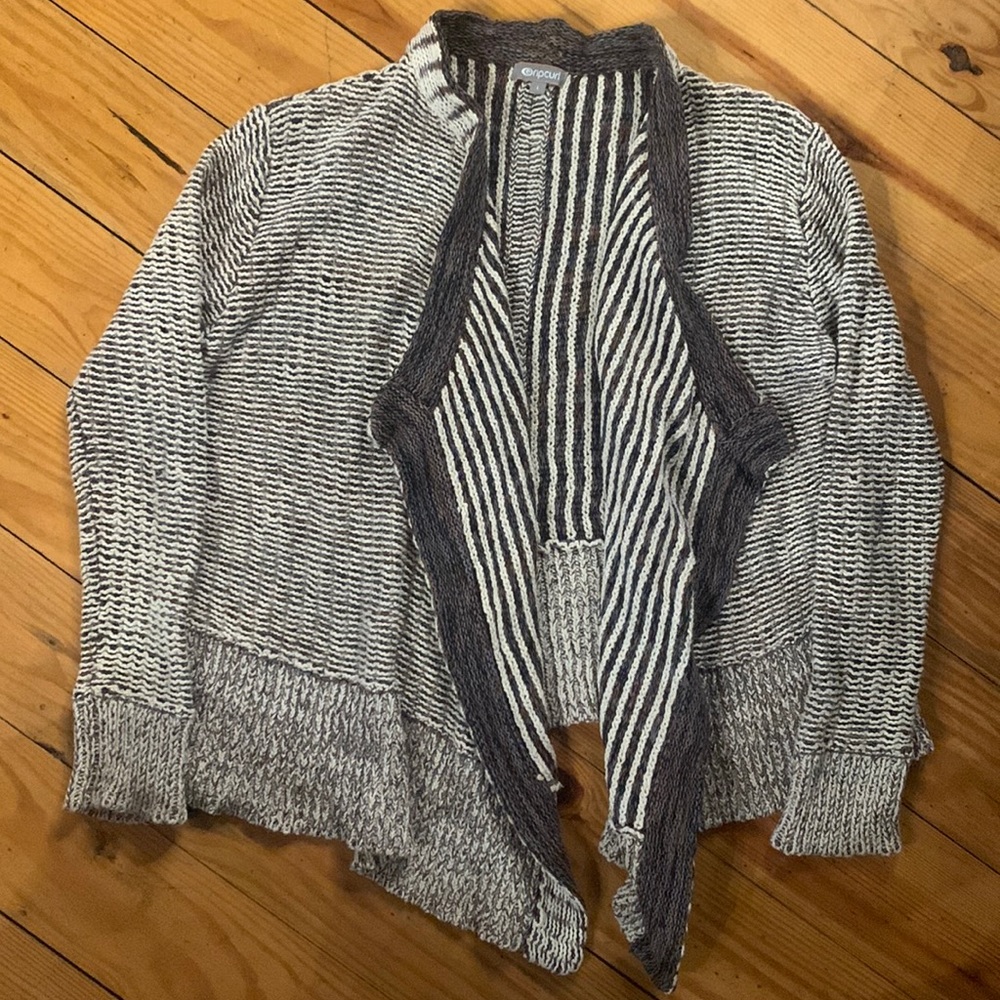 Chunky knit cardigan | Rip Curl | Size Large